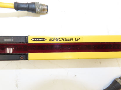 Banner EZ-SCREEN LP Safety Light Curtain Emitter/Receiver Set 1250mm 24VDC IP65