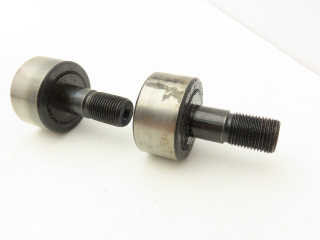McGill CF1-5/8 S Cam Follower 1.625" OD 1.5" x 5/8"-18 Stud Lot Of 14 USED