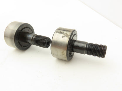 McGill CF1-5/8 S Cam Follower 1.625" OD 1.5" x 5/8"-18 Stud Lot Of 14 USED
