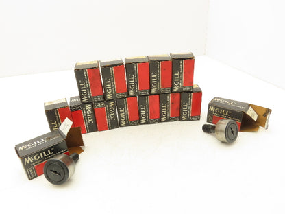 McGill CF1-5/8 S Cam Follower 1.625" OD 1.5" x 5/8"-18 Stud Lot Of 14 USED
