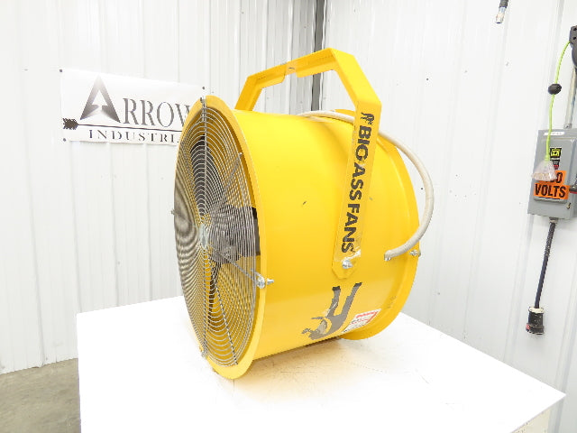 Big Ass 002991-241 Industrial Wall Mount Fan 30" Dia 1 Hp 629FPM 230/460V