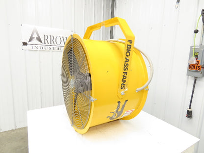 Big Ass 002991-241 Industrial Wall Mount Fan 30" Dia 1 Hp 629FPM 230/460V