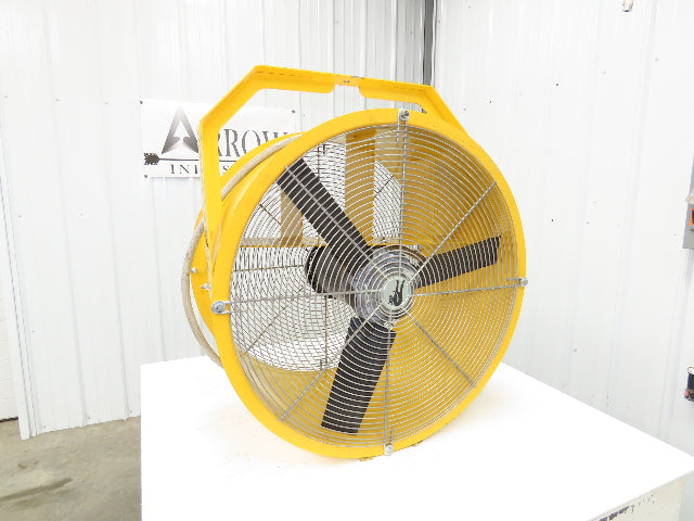 Big Ass 002991-241 Industrial Wall Mount Fan 30" Dia 1 Hp 629FPM 230/460V