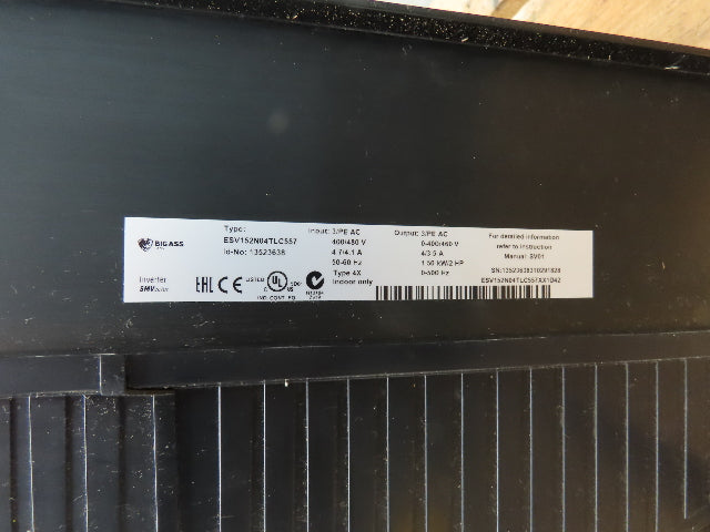 Big Ass Fans Industrial Ceiling Fan 14' Dia 6-Blades Variable Speed HVLS 480V