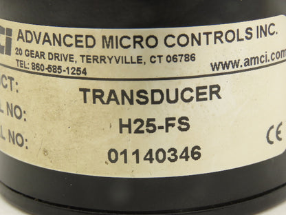 AMCI Advanced Micro Controls H25-FS Single-Turn Resolver Transducer 3/8" Shaft