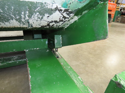 Roura Self Dumping Hopper 3/4 Yard Forklift Steel Dumpster 63x38x39"
