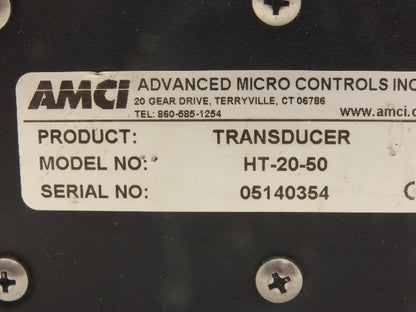 AMCI Advanced Micro Controls HT-20-50 Single-Turn Resolver Transducer 5/8" Shaft