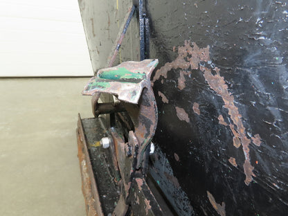 Galbreath Self Dumping Hopper 2 Yard Forklift Steel Dumpster 63x57x46" Damaged