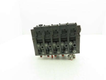 Numatics 5-Station FlexiBlok Manifold 120VAC Solenoid Valves 082SS415K000030
