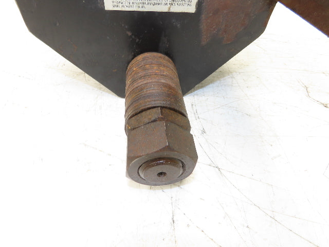 CM 633 Series 1 Ton Plain Type Manual Push Trolley 3"-8" Beam Flange 2000Lb