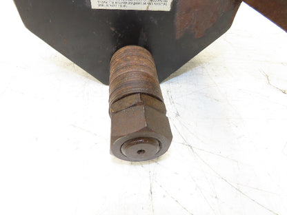 CM 633 Series 1 Ton Plain Type Manual Push Trolley 3"-8" Beam Flange 2000Lb
