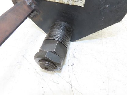 CM 633 Series 1 Ton Plain Type Manual Push Trolley 3"-8" Beam Flange 2000Lb
