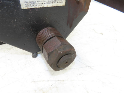 CM 633 Series 1 Ton Plain Manual Push Trolley 3"-8" Beam 2000Lb w/Hanger Plates