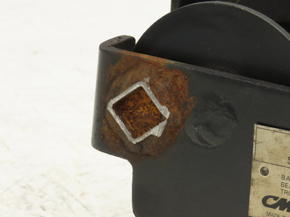 CM 633 Series 1 Ton Plain Type Manual Push Trolley 3"-8" Beam Flange 2000Lb