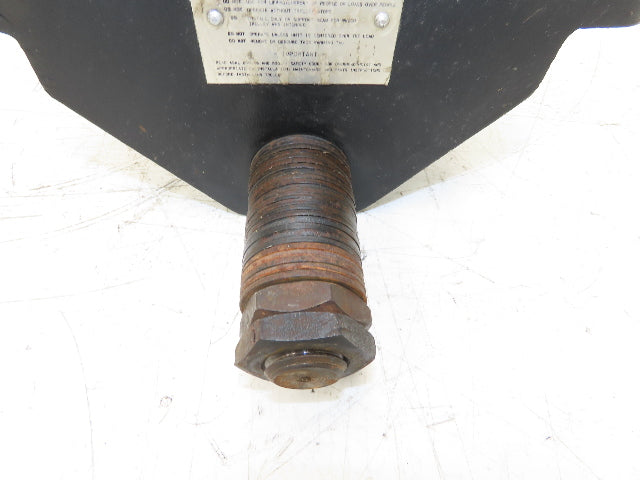 CM 633 Series 1 Ton Plain Manual Push Trolley 3"-8" Beam 2000Lb -No Hanger Plate