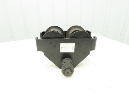CM Series 633  2-Ton Plain Type Manual Push Trolley 3-5/8"- 8" Beam 4000Lb