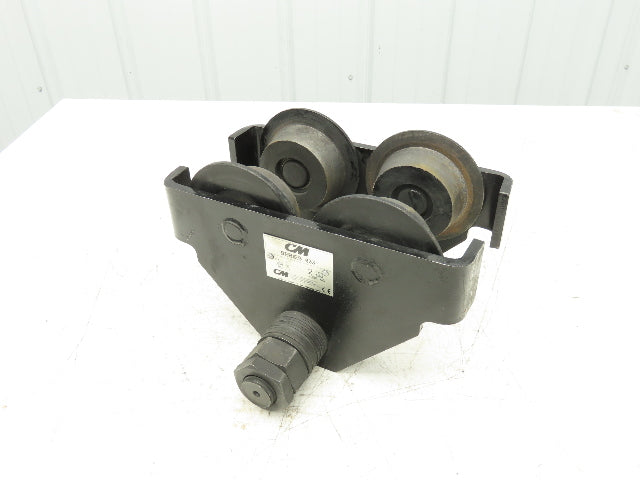 CM Series 633  2-Ton Plain Type Manual Push Trolley 3-5/8"- 8" Beam 4000Lb