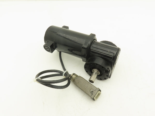 Bodine 24A4BEPM-3F/H DC Gearmotor 90-130VDC 5:1 Reducer 345/500 RPM Dual Shaft