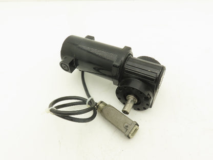 Bodine 24A4BEPM-3F/H DC Gearmotor 90-130VDC 5:1 Reducer 345/500 RPM Dual Shaft