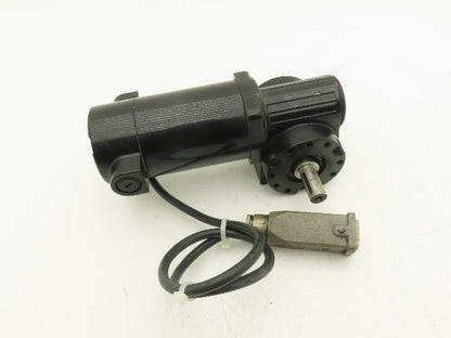 Bodine 24A4BEPM-3F/H DC Gearmotor 90-130VDC 5:1 Reducer 345/500 RPM Dual Shaft
