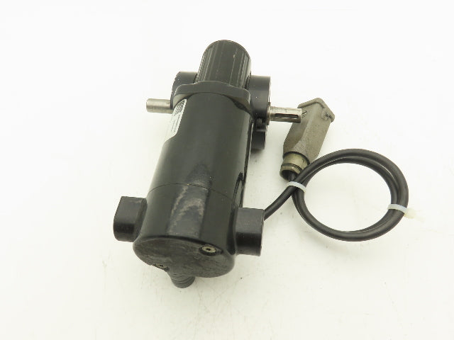 Bodine 24A4BEPM-3F/H DC Gearmotor 90-130VDC 5:1 Reducer 345/500 RPM Dual Shaft