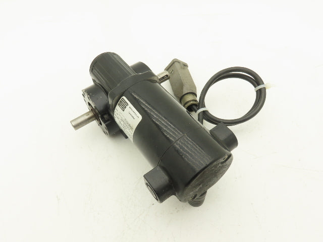Bodine 24A4BEPM-3F/H DC Gearmotor 90-130VDC 5:1 Reducer 345/500 RPM Dual Shaft
