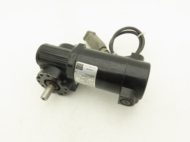 Bodine 24A4BEPM-3F/H DC Gearmotor 90-130VDC 5:1 Reducer 345/500 RPM Dual Shaft