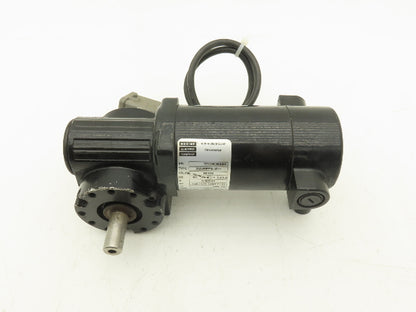 Bodine 24A4BEPM-3F/H DC Gearmotor 90-130VDC 5:1 Reducer 345/500 RPM Dual Shaft