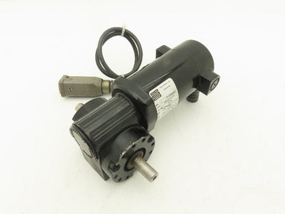 Bodine 24A4BEPM-3F/H DC Gearmotor 90-130VDC 5:1 Reducer 345/500 RPM Dual Shaft