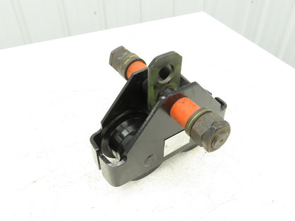 CM Series 633  2-Ton Plain Type Manual Push Trolley 3-5/8"- 8" Beam 4000Lb