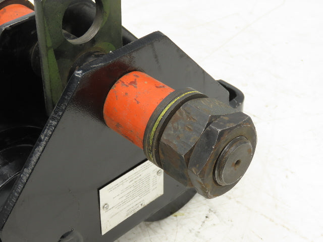 CM Series 633  2-Ton Plain Type Manual Push Trolley 3-5/8"- 8" Beam 4000Lb