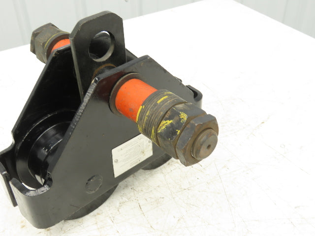 CM Series 633  2-Ton Plain Type Manual Push Trolley 3-5/8"- 8" Beam 4000Lb