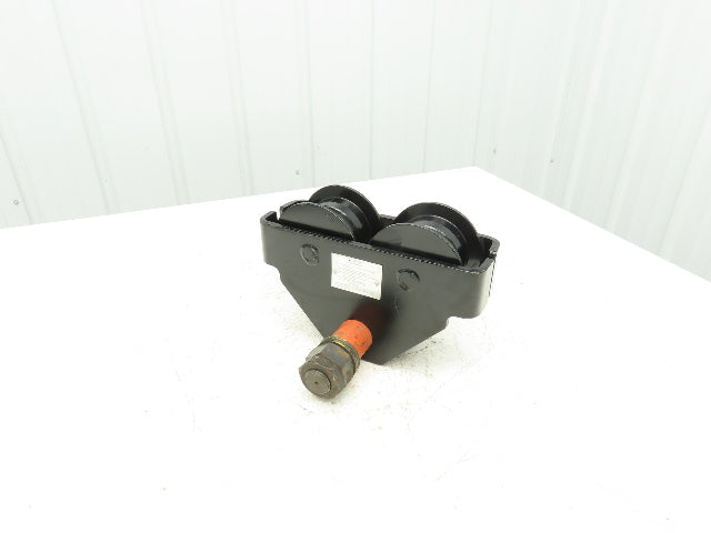 CM Series 633  2-Ton Plain Type Manual Push Trolley 3-5/8"- 8" Beam 4000Lb