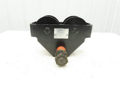 CM Series 633  2-Ton Plain Type Manual Push Trolley 3-5/8"- 8" Beam 4000Lb