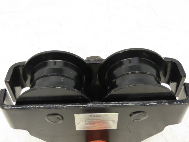 CM Series 633  2-Ton Plain Type Manual Push Trolley 3-5/8"- 8" Beam 4000Lb