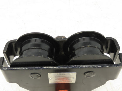 CM Series 633  2-Ton Plain Type Manual Push Trolley 3-5/8"- 8" Beam 4000Lb