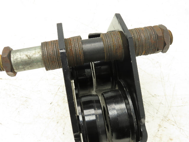 CM Series 633  2-Ton Plain Manual Push Trolley 3-5/8"- 8" Beam 4000Lb -No Hanger