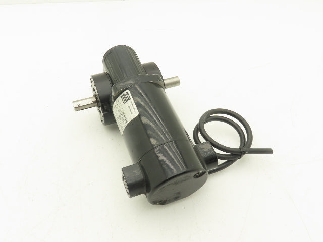 Bodine 24A4BEPM-3F/H DC Gearmotor 90-130VDC 5:1 Reducer 345/500 RPM Dual Shaft