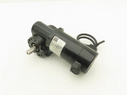 Bodine 24A4BEPM-3F/H DC Gearmotor 90-130VDC 5:1 Reducer 345/500 RPM Dual Shaft