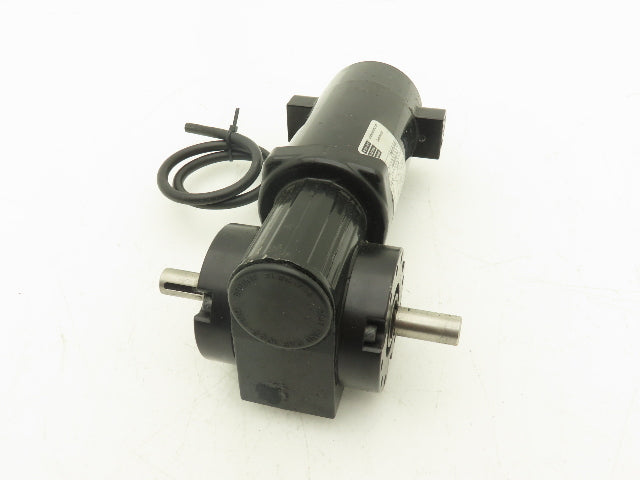 Bodine 24A4BEPM-3F/H DC Gearmotor 90-130VDC 5:1 Reducer 345/500 RPM Dual Shaft