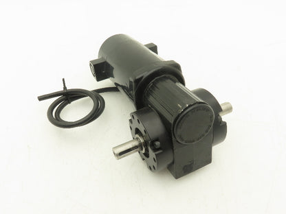 Bodine 24A4BEPM-3F/H DC Gearmotor 90-130VDC 5:1 Reducer 345/500 RPM Dual Shaft