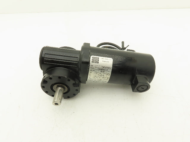 Bodine 24A4BEPM-3F/H DC Gearmotor 90-130VDC 5:1 Reducer 345/500 RPM Dual Shaft