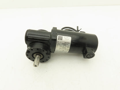 Bodine 24A4BEPM-3F/H DC Gearmotor 90-130VDC 5:1 Reducer 345/500 RPM Dual Shaft