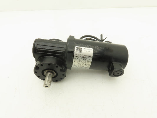 Bodine 24A4BEPM-3F/H DC Gearmotor 90-130VDC 5:1 Reducer 345/500 RPM Dual Shaft