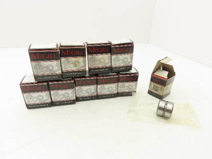 McGill MR 12 SS Needle Bearing .7500" Bore x 1.250" OD x 1.00" Width Lot of 10