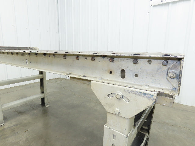 Hytrol 20"x 60"L Gravity Roller Conveyor 17"BF 1.9"Roller 27.5"-40" Adj Height