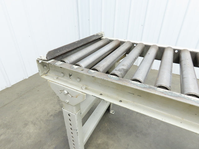 Hytrol 20"x 60"L Gravity Roller Conveyor 17"BF 1.9"Roller 27.5"-40" Adj Height