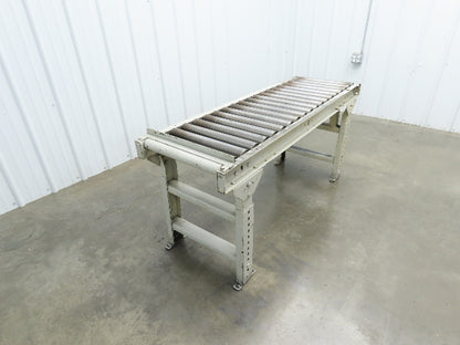 Hytrol 20"x 60"L Gravity Roller Conveyor 17"BF 1.9"Roller 27.5"-40" Adj Height
