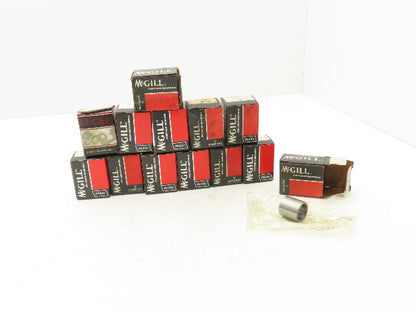 McGill MI 12 Inner Race/ Needle Roller Bearing .750" Bore x .9993" OD Lot of 13