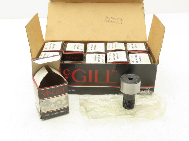 McGill CFH 1 1/4 SB Cam Follower 1-1/4" OD x 3/4" Width 3/4"-16 Stud Lot of 10